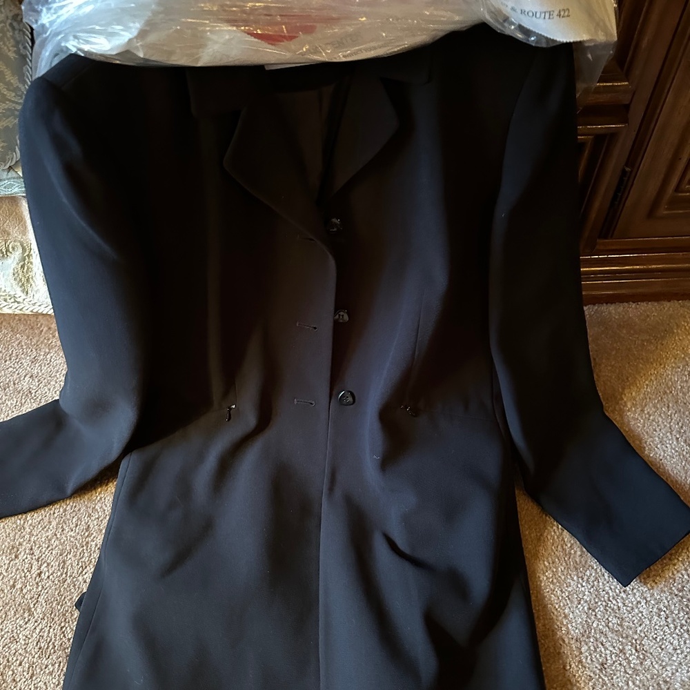 Women’s black suit